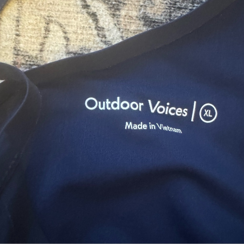OUTDOOR VOICES | Navy Blue Athletic Dress Size XL - Picture 15 of 16